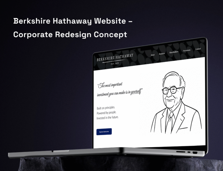 проєкт вебсайту Berkshire Hathaway