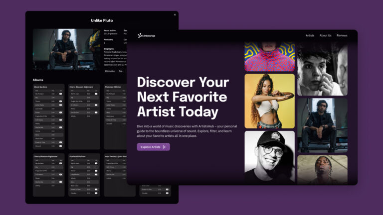 Проєкт ArtistsHub
