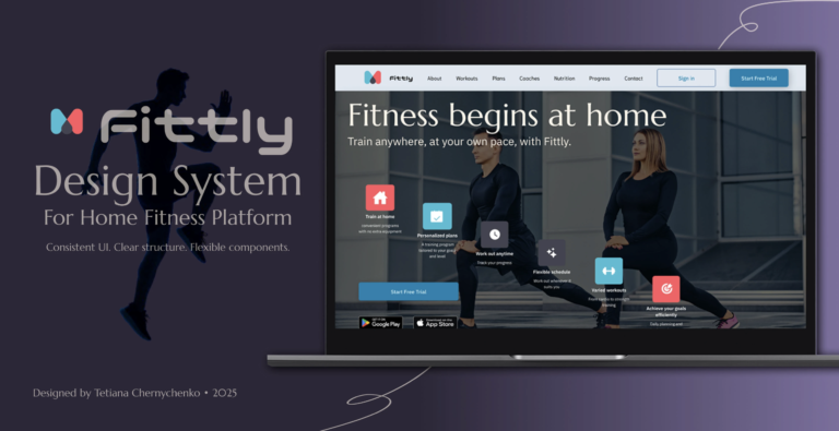Проєкт "Fittly – Desing System"