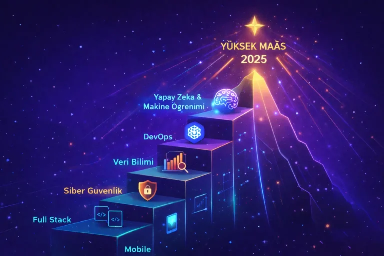 En Çok Para Kazandıran Yazılım Alanları: 2025 Maaş Karşılaştırması ve Kariyer Rehberi