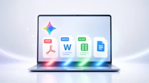 Google Gemini генерирует файлы PDF, DOCX и Google Docs прямо в чате