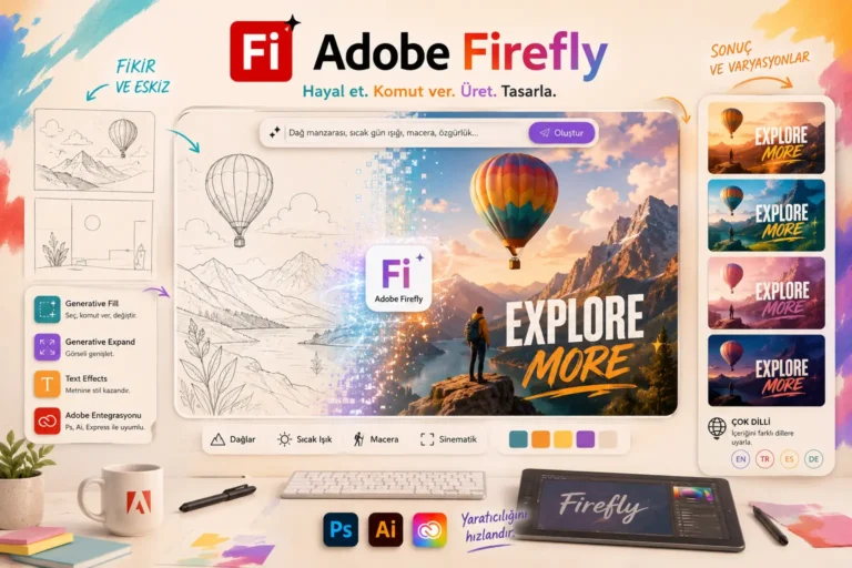 Adobe Firefly Nedir? Ne İşe Yarar, Nasıl Kullanılır?
