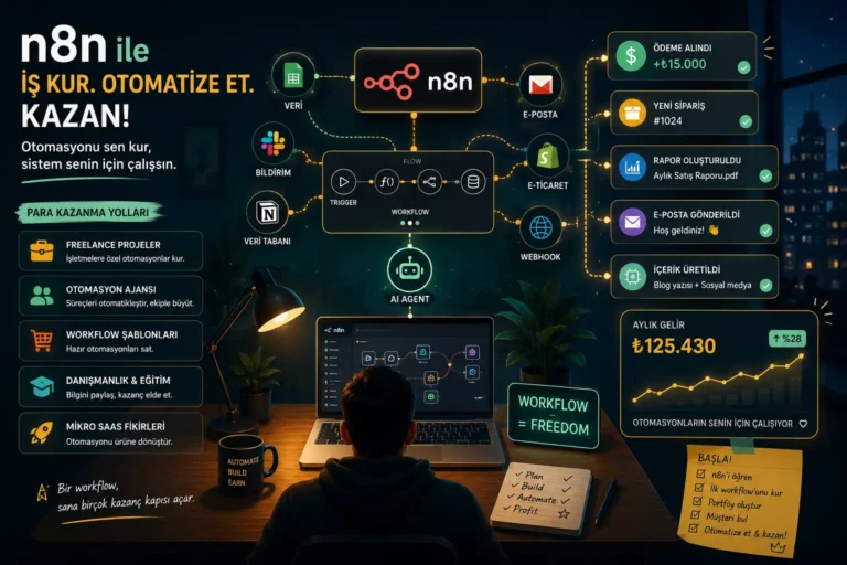 n8n ile Para Kazanmanın Yolları