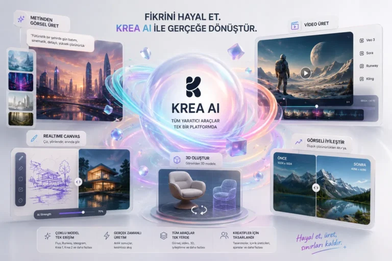 Krea AI Nedir? Nasıl Kullanılır, Ne İşe Yarar?